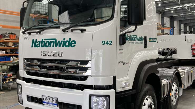 Nationwide Scaled Tow Truck Australian Signmakers